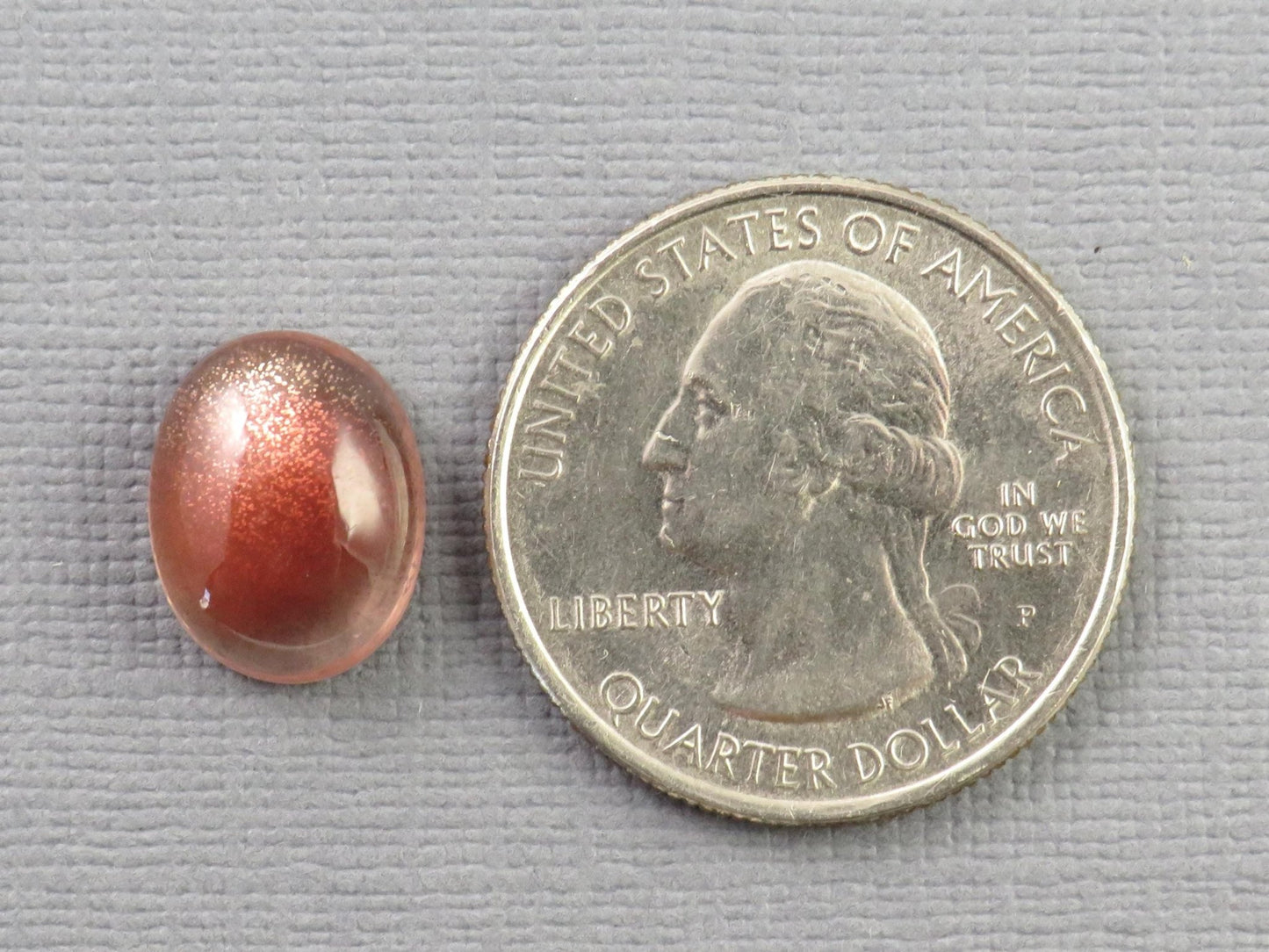13x10 Oregon Sunstone Cabochon Oval | 6ct | Ponderosa, Oregon USA | OSC347 - Gem Enthusiast