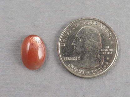 14x10 Schiller Oregon Sunstones Oval Cabochon | 7.22 carats | USA | OSC345 - Gem Enthusiast