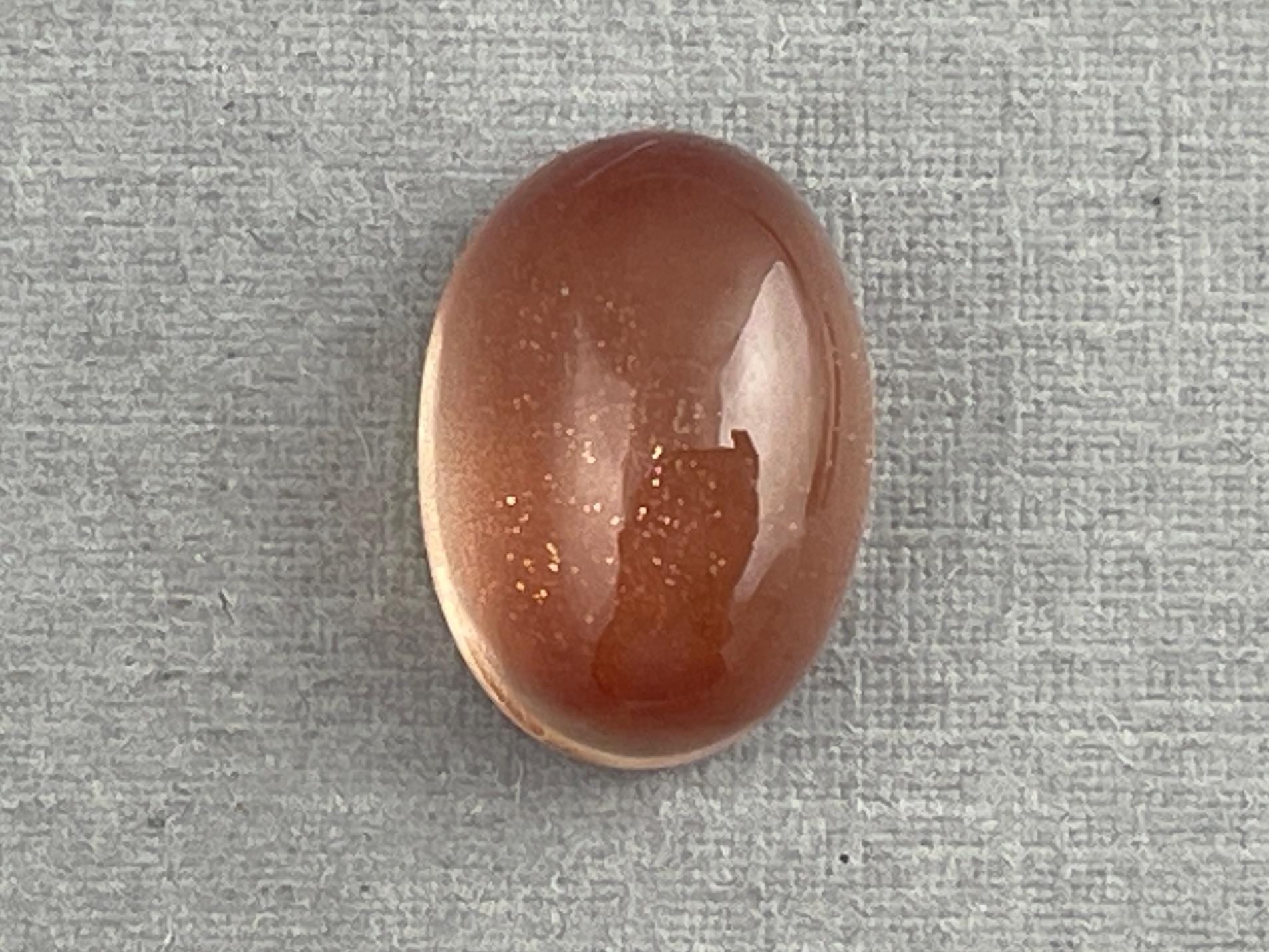 14x10 Schiller Oregon Sunstones Oval Cabochon | 7.9 carats | OSC296 - Oregon Sunstone - Gem Enthusiast