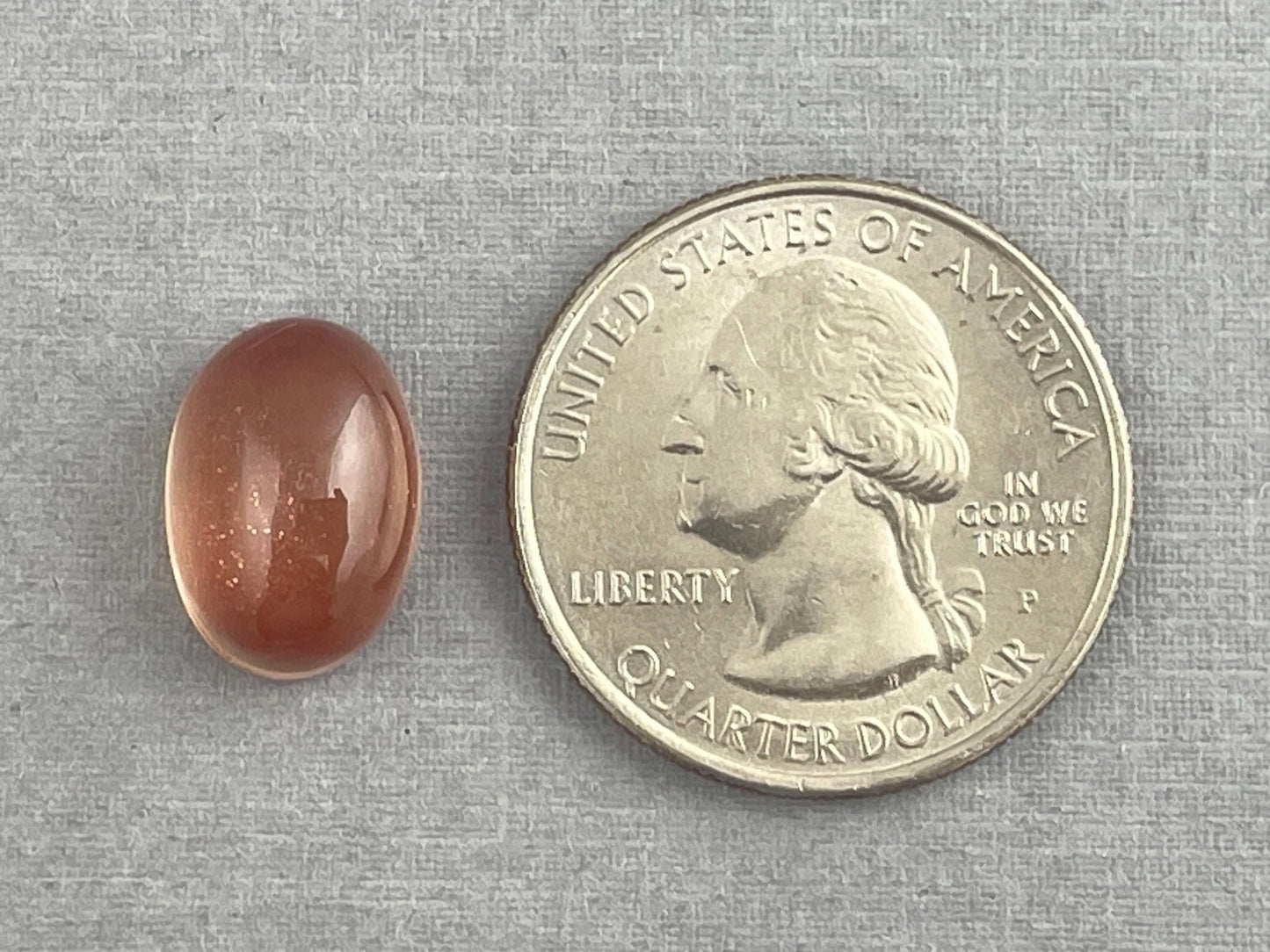 14x10 Schiller Oregon Sunstones Oval Cabochon | 7.9 carats | OSC296 - Oregon Sunstone - Gem Enthusiast
