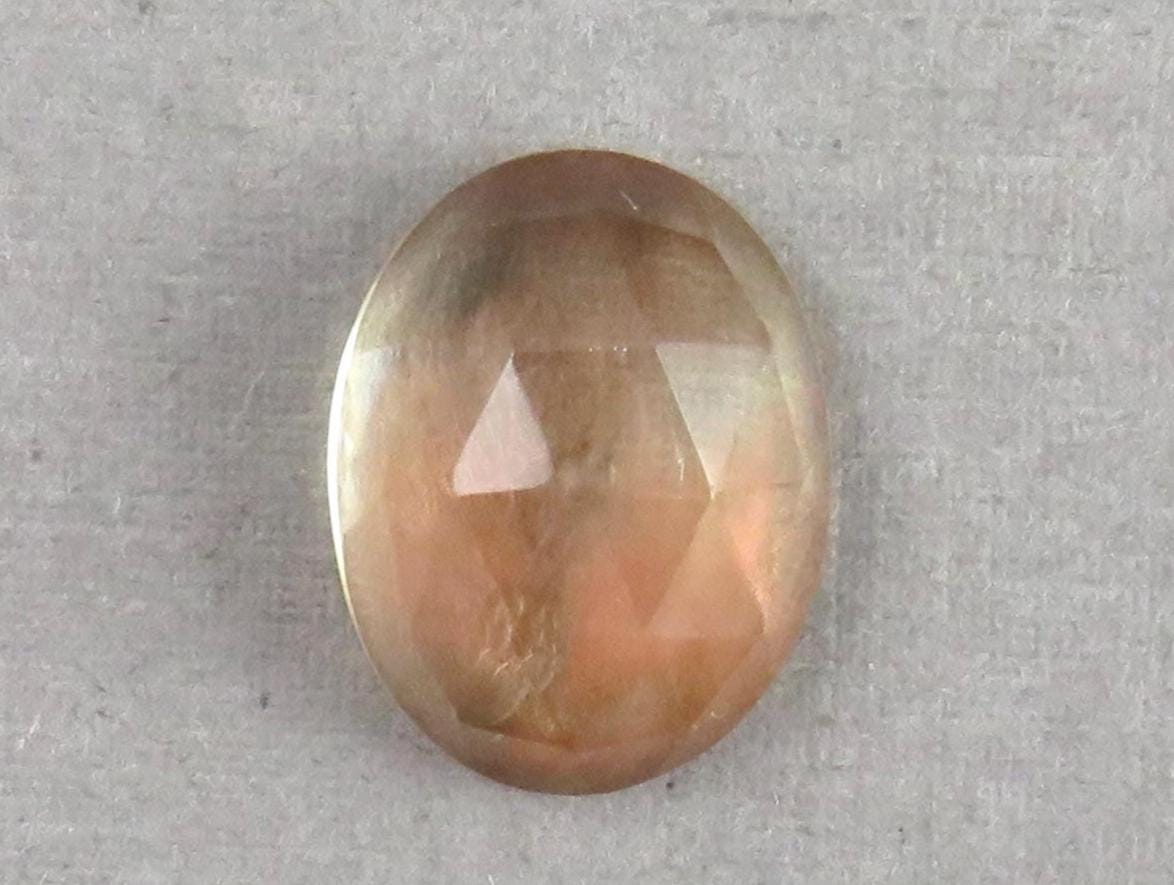 14x11 Oregon Sunstone Rose Cut Oval | 6.4ct | Ponderosa, Oregon USA | OSR118 - Gem Enthusiast