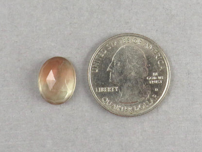 14x11 Oregon Sunstone Rose Cut Oval | 6.4ct | Ponderosa, Oregon USA | OSR118 - Gem Enthusiast