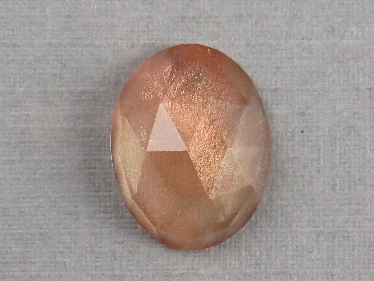 14x11 Oregon Sunstones with Schiller | Oval Rose Cut Cabochon | 5.2 carats | OSR125 - Gem Enthusiast