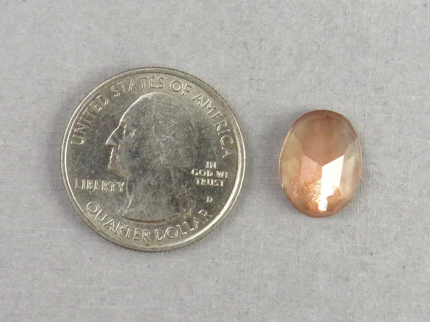 14x11 Oregon Sunstones with Schiller | Oval Rose Cut Cabochon | 5.25 carats | OSR110 - Gem Enthusiast