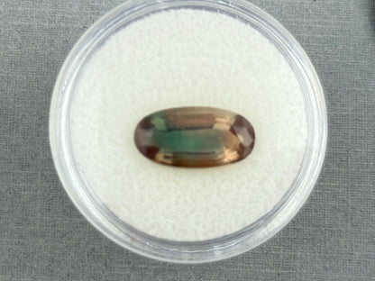 14x7 Oregon Sunstone Oval Faceted Gemstone | 3.7 carats | OSF226 - Oregon Sunstone - Gem Enthusiast