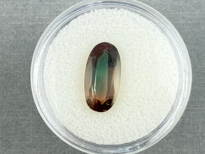 14x7 Oregon Sunstone Oval Faceted Gemstone | 3.7 carats | OSF226 - Oregon Sunstone - Gem Enthusiast