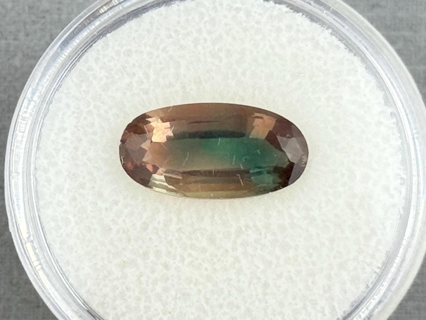 14x7 Oregon Sunstone Oval Faceted Gemstone | 3.7 carats | OSF226 - Oregon Sunstone - Gem Enthusiast