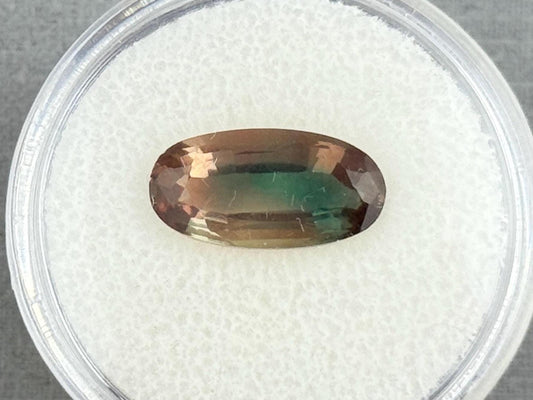 14x7 Oregon Sunstone Oval Faceted Gemstone | 3.7 carats | OSF226 - Oregon Sunstone - Gem Enthusiast