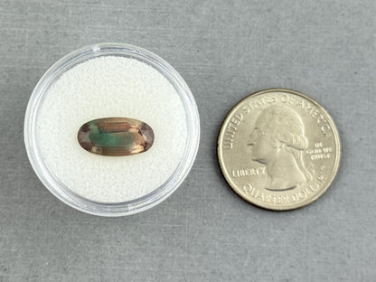 14x7 Oregon Sunstone Oval Faceted Gemstone | 3.7 carats | OSF226 - Oregon Sunstone - Gem Enthusiast