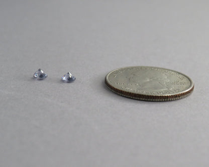 3.8mm Spinel Faceted Round Pairs | avg 0.57ct | Sold Per Pair | Okkampitiya, Sri Lanka | SL127 - Gem Enthusiast