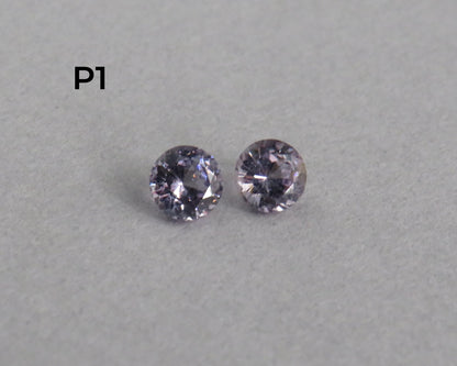 3.8mm Spinel Faceted Round Pairs | avg 0.57ct | Sold Per Pair | Okkampitiya, Sri Lanka | SL127 - Gem Enthusiast