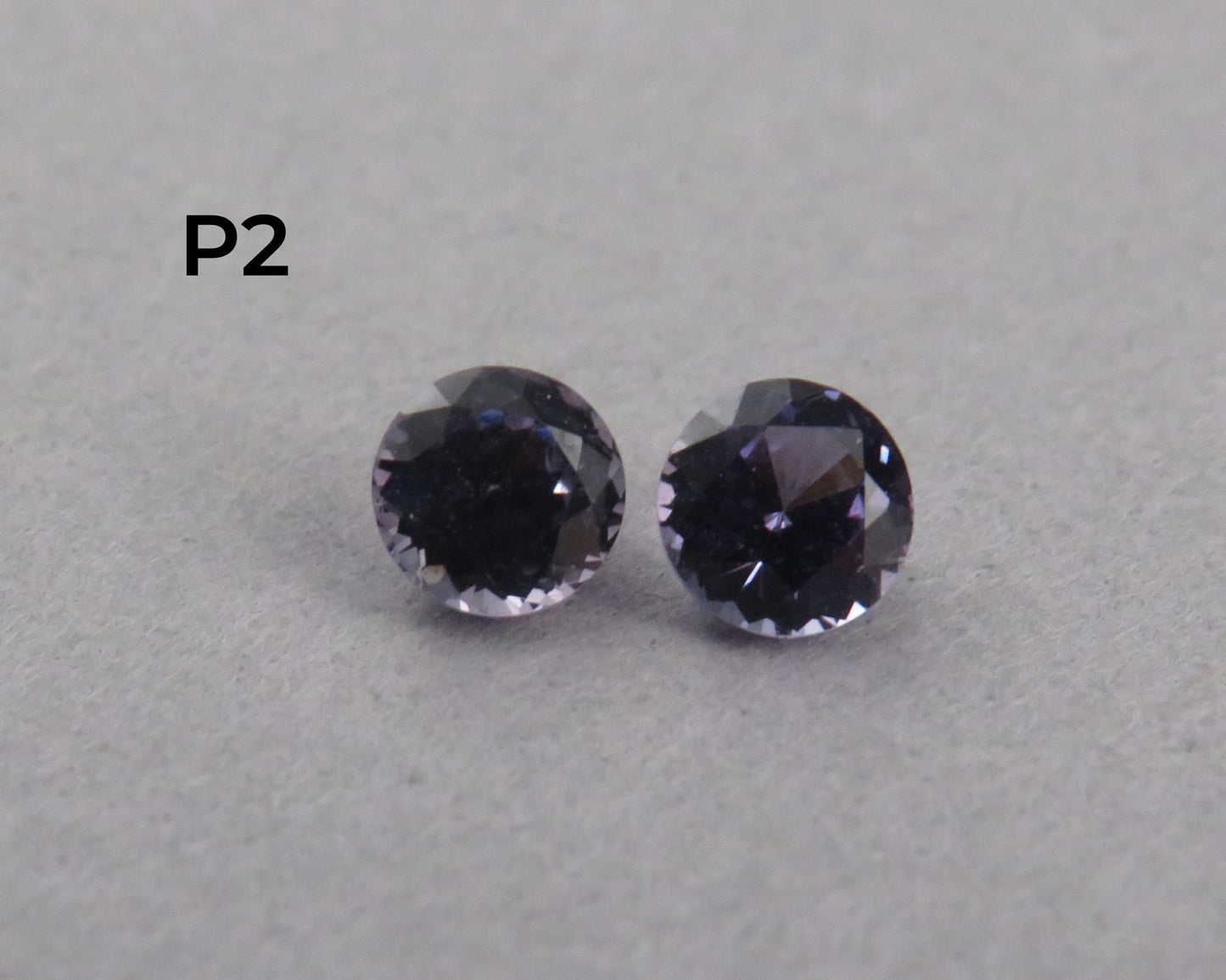 3.8mm Spinel Faceted Round Pairs | avg 0.57ct | Sold Per Pair | Okkampitiya, Sri Lanka | SL127 - Gem Enthusiast