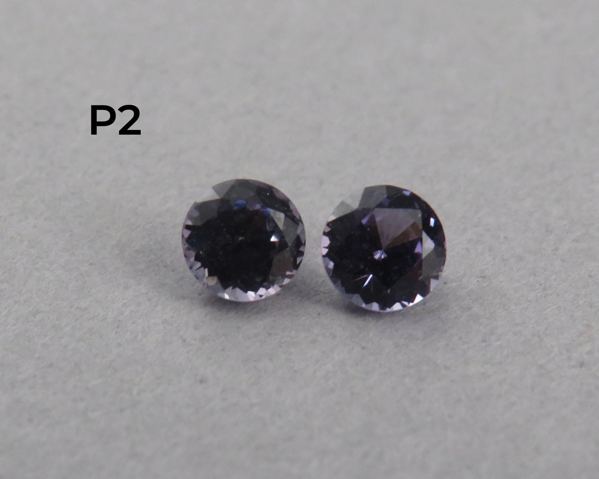 3.8mm Spinel Faceted Round Pairs | avg 0.57ct | Sold Per Pair | Okkampitiya, Sri Lanka | SL127 - Gem Enthusiast