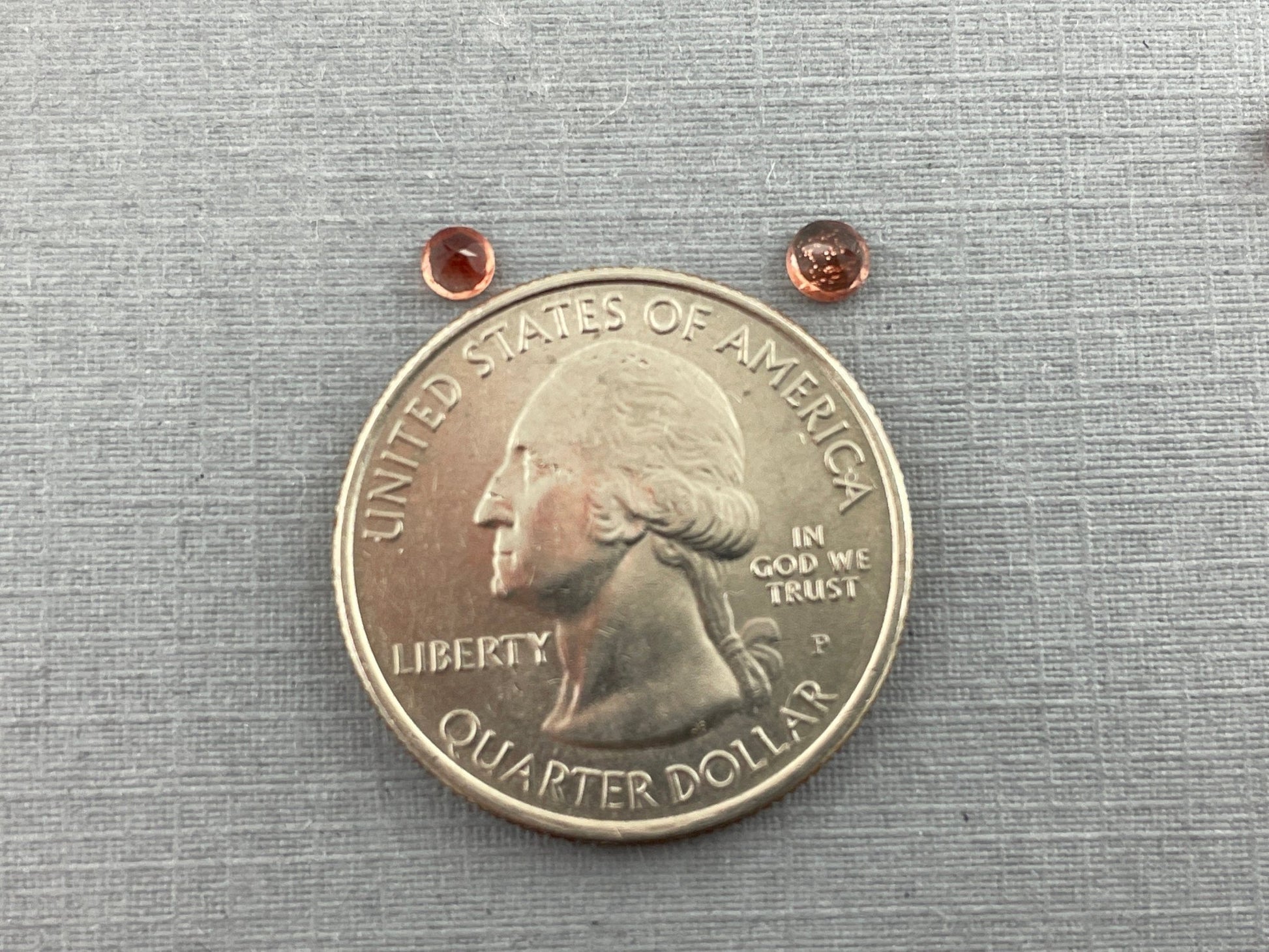 3mm Oregon Sunstones Faceted Round Gemstones | Medium or Light - Gem Enthusiast