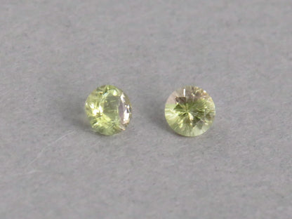 3mm Tourmaline Faceted Round | 3.1x3.1mm, 0.22ct | Himalaya Mine, California USA | CT105 - Gem Enthusiast