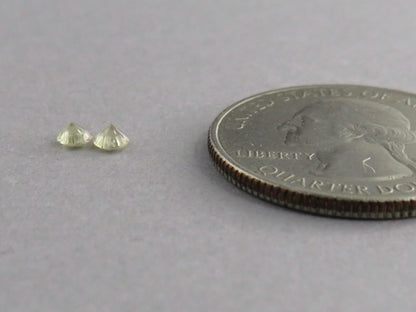3mm Tourmaline Faceted Round | 3.1x3.1mm, 0.22ct | Himalaya Mine, California USA | CT105 - Gem Enthusiast