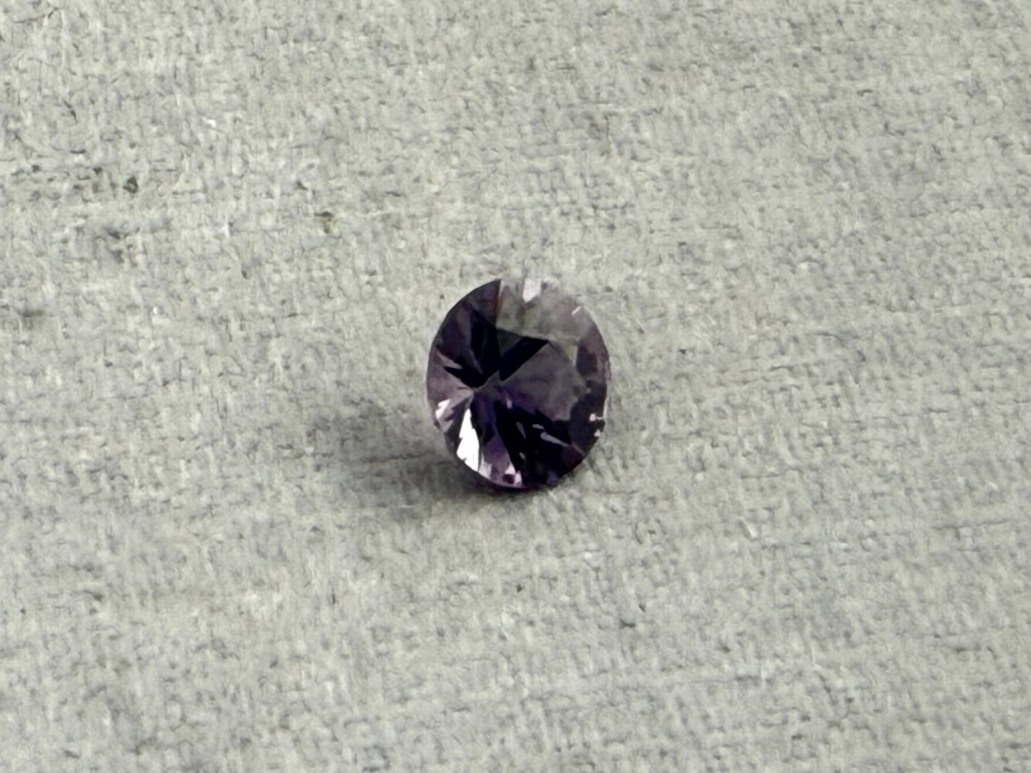 4.5 mm Natural Spinel Faceted Round | Purple Gemstone | SL106 - Spinel - Gem Enthusiast