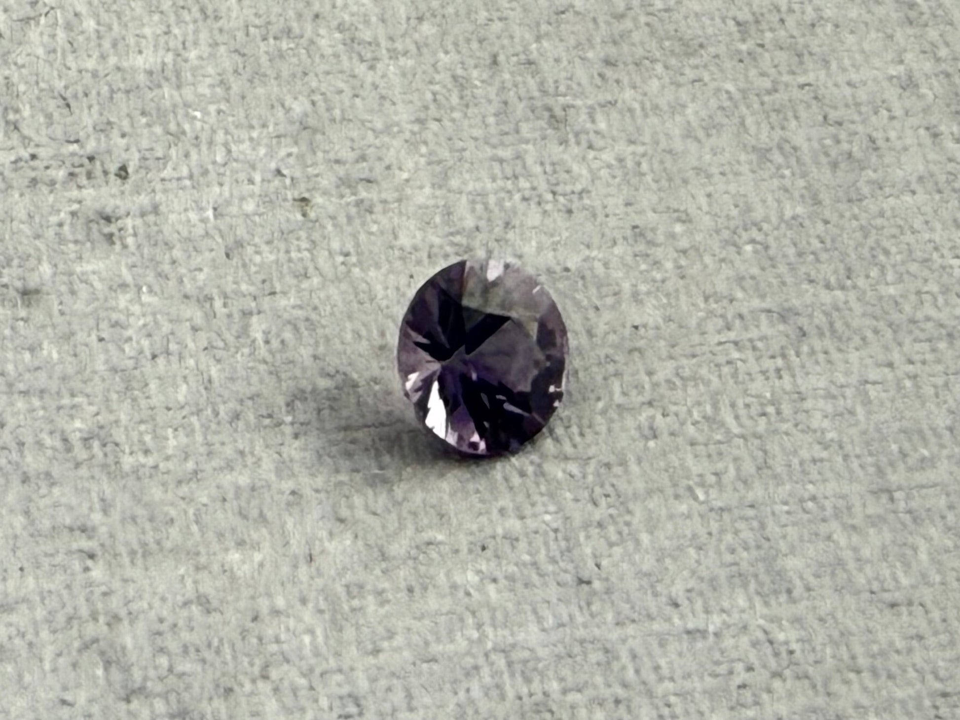 4.5 mm Natural Spinel Faceted Round | Purple Gemstone | SL106 - Spinel - Gem Enthusiast