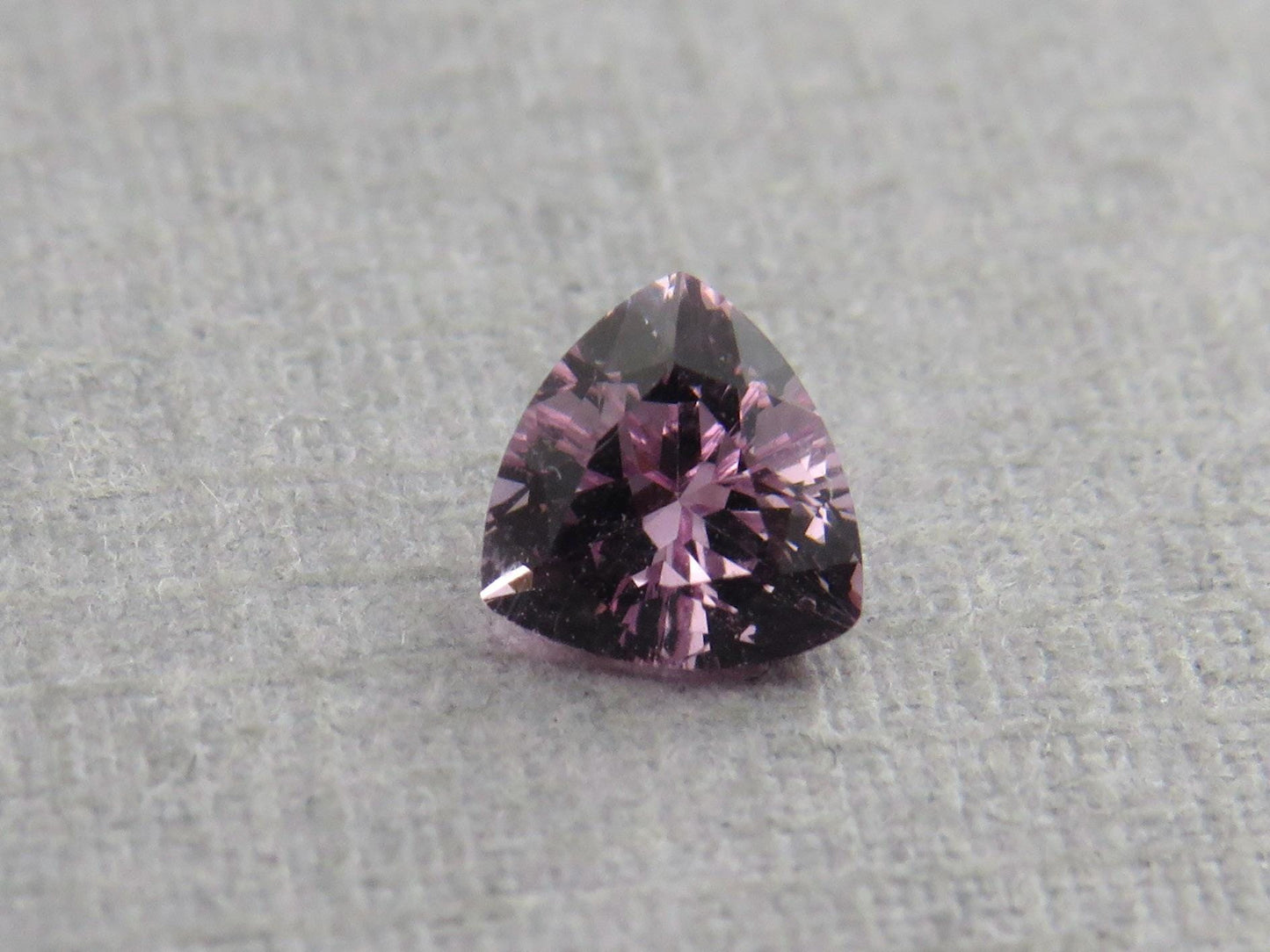 4.5 mm Natural Spinel Faceted Trillion | Purple Pink Gemstone | SL110 - Gem Enthusiast