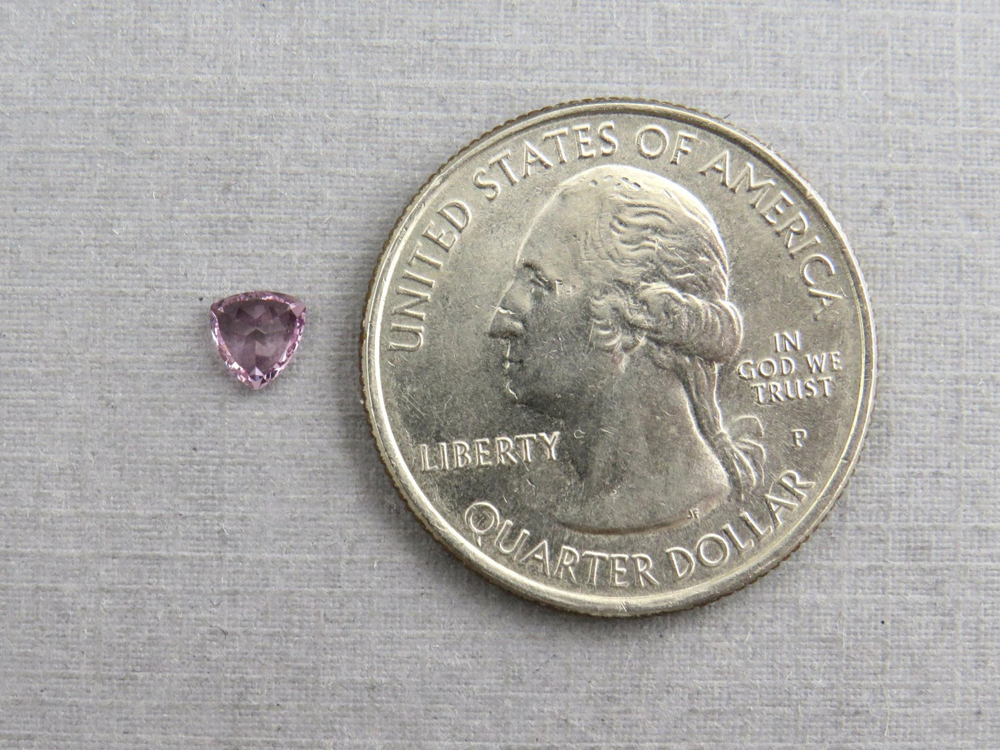 4.5 mm Natural Spinel Faceted Trillion | Purple Pink Gemstone | SL110 - Gem Enthusiast