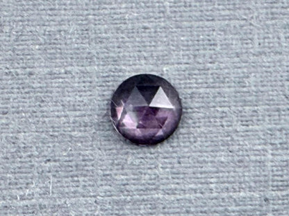 4.5mm Montana Sapphire Rose Cut | Round Cabochon | Natural Loose Gemstone | SA301 - Gem Enthusiast