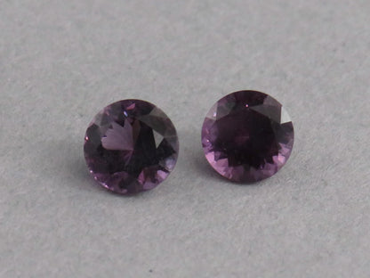 4.8mm Spinel Round Pair | 0.96ct | Per Pair | Okkampitiya, Sri Lanka | SL132 - Gem Enthusiast