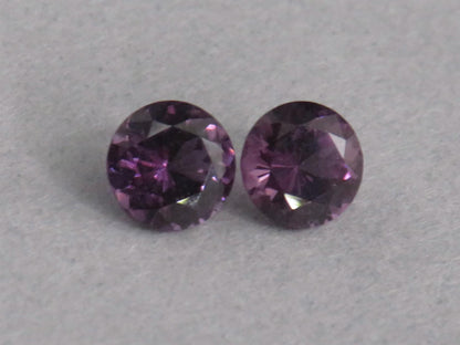 4.8mm Spinel Round Pair | 0.96ct | Per Pair | Okkampitiya, Sri Lanka | SL132 - Gem Enthusiast