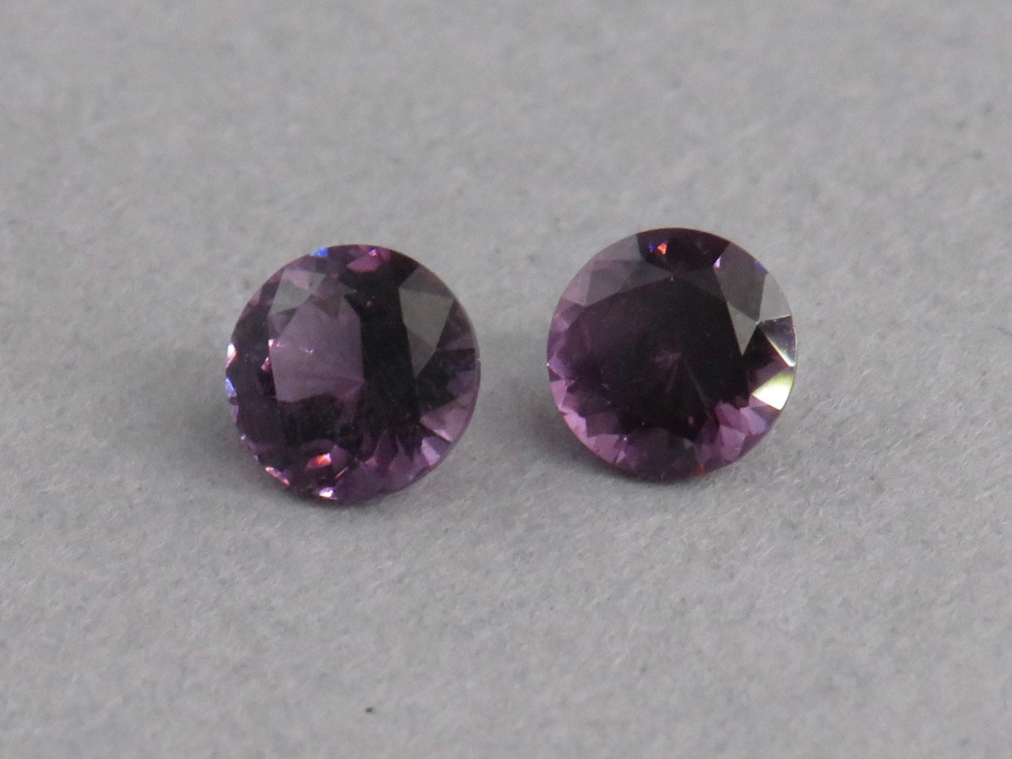 4.8mm Spinel Round Pair | 0.96ct | Per Pair | Okkampitiya, Sri Lanka | SL132 - Gem Enthusiast