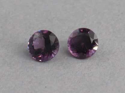 4.8mm Spinel Round Pair | 0.96ct | Per Pair | Okkampitiya, Sri Lanka | SL132 - Gem Enthusiast