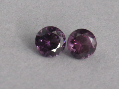 4.8mm Spinel Round Pair | 0.96ct | Per Pair | Okkampitiya, Sri Lanka | SL132 - Gem Enthusiast