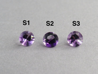 5.5mm Arizona Amethyst | Four Peaks Mine, USA | American Gemstone | Sold Per Stone | AZ211 - Gem Enthusiast
