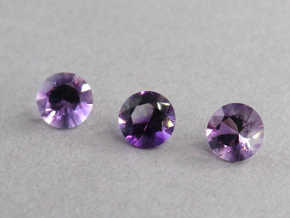 5.5mm Arizona Amethyst | Four Peaks Mine, USA | American Gemstone | Sold Per Stone | AZ211 - Gem Enthusiast