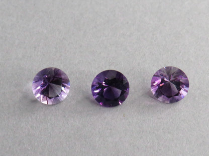 5.5mm Arizona Amethyst | Four Peaks Mine, USA | American Gemstone | Sold Per Stone | AZ211 - Gem Enthusiast