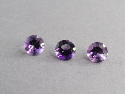 5.5mm Arizona Amethyst | Four Peaks Mine, USA | American Gemstone | Sold Per Stone | AZ211 - Gem Enthusiast