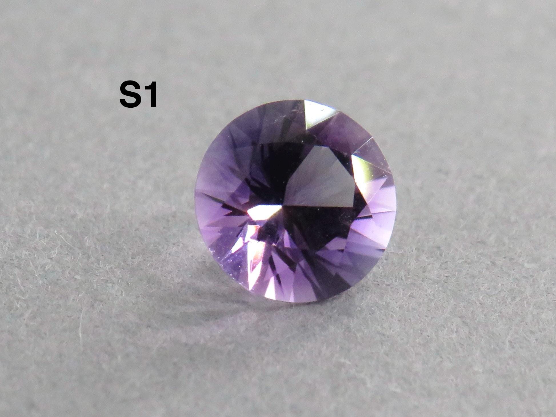 5.5mm Arizona Amethyst | Four Peaks Mine, USA | American Gemstone | Sold Per Stone | AZ211 - Gem Enthusiast