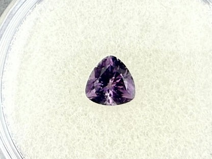 5.5mm Arizona Amethyst Trillion: Ethically Sourced from the Four Peaks Mine - Arizona Amethyst - Gem Enthusiast