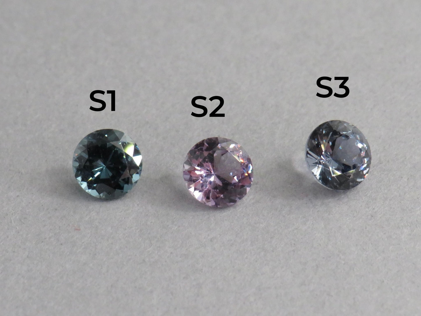 5.5mm Purple Blue Spinel Faceted Round | Per Stone | Natural Gemstone | SL130 - Gem Enthusiast