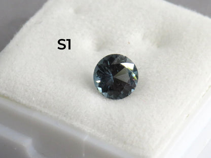 5.5mm Purple Blue Spinel Faceted Round | Per Stone | Natural Gemstone | SL130 - Gem Enthusiast