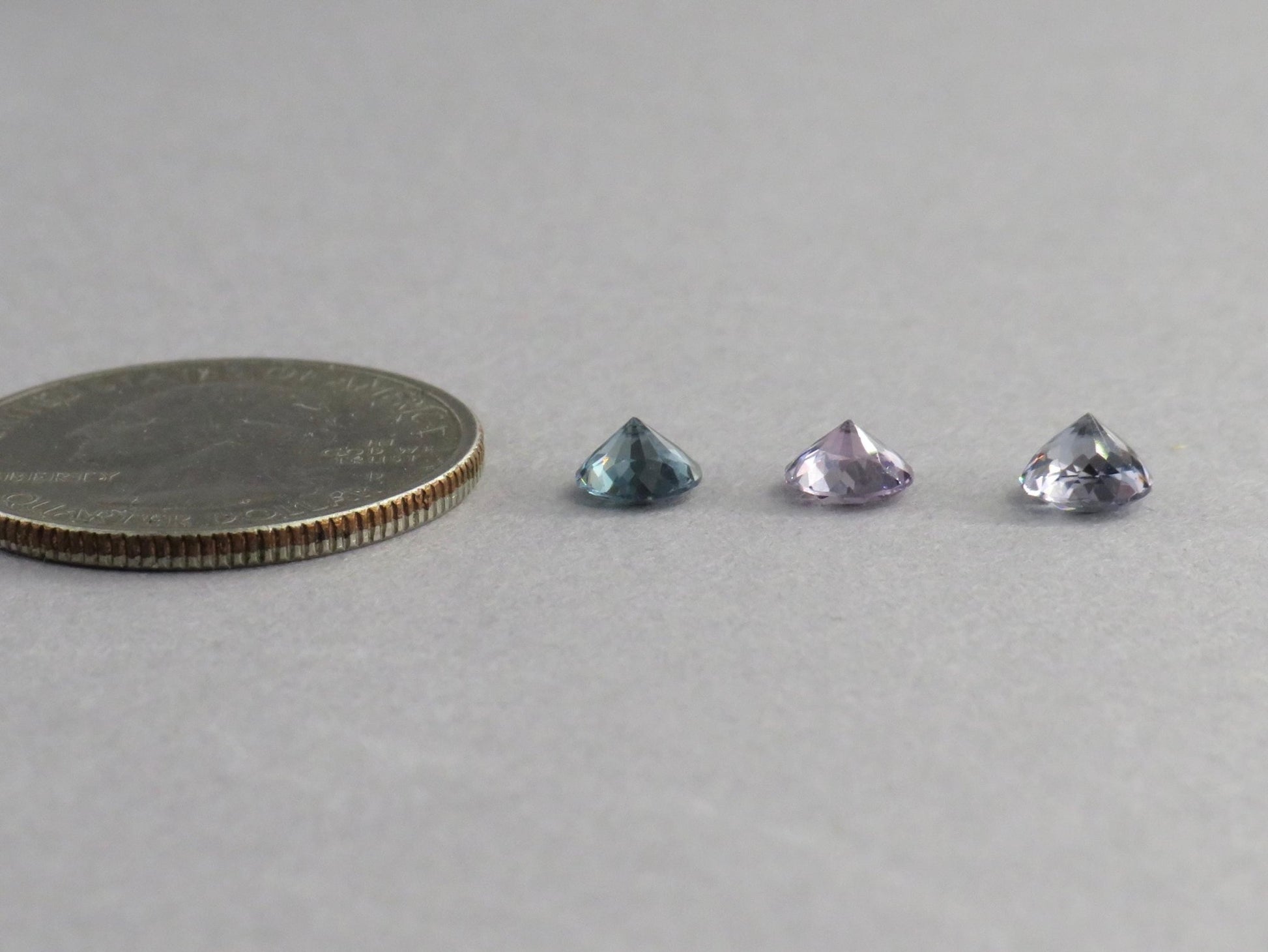5.5mm Purple Blue Spinel Faceted Round | Per Stone | Natural Gemstone | SL130 - Gem Enthusiast