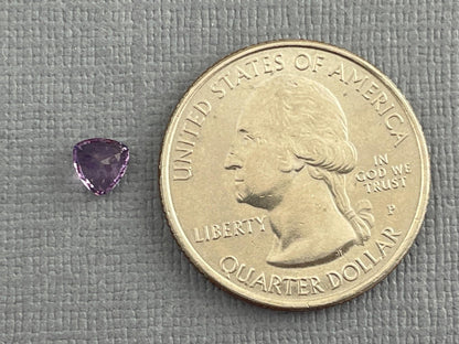 5mm Arizona Amethyst Trillion | Loose Gemstone | Ethically Sourced | Per Stone - Arizona Amethyst - Gem Enthusiast