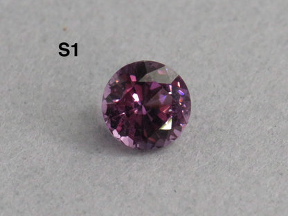 5mm Purple Blue Spinel Faceted Round | Per Stone | Natural Gemstone | SL126 - Gem Enthusiast