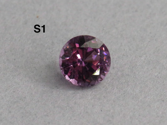 5mm Purple Blue Spinel Faceted Round | Per Stone | Natural Gemstone | SL126 - Gem Enthusiast