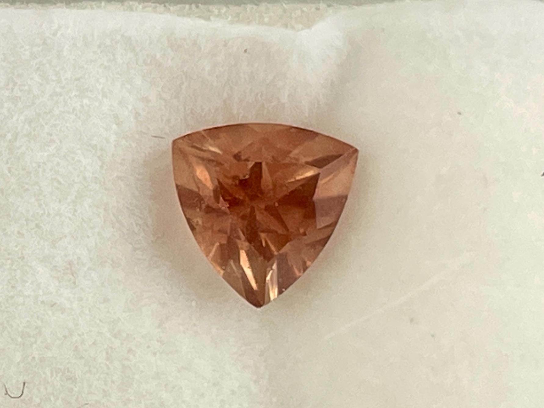 6mm Oregon Sunstone Trillion Gemstones | Pick Your Own Stone! - Oregon Sunstone - Gem Enthusiast