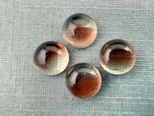 6mm Oregon Sunstones Round Cabochon Lot | 3.6 cts | OSC238 - Gem Enthusiast