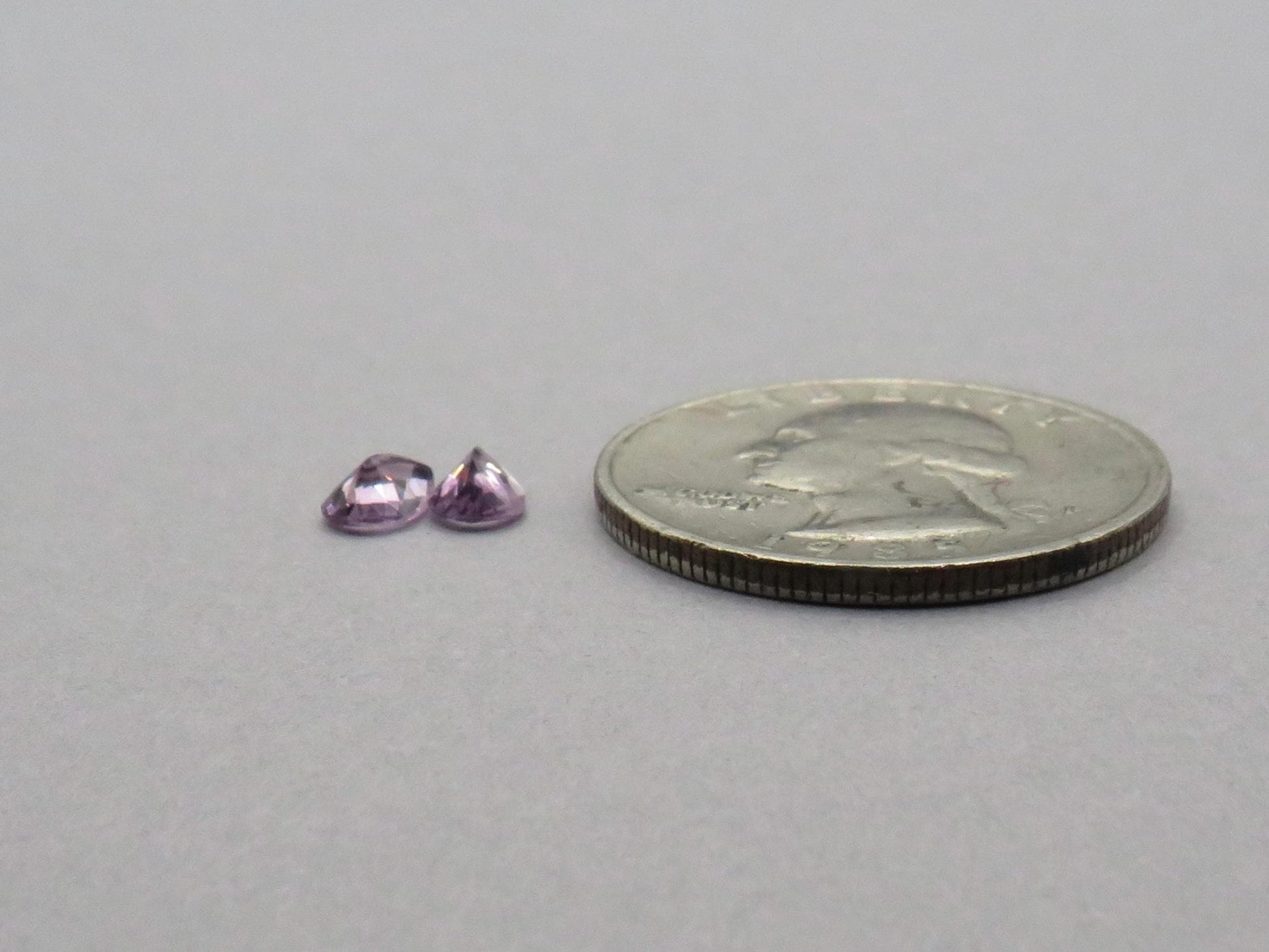 6x4 Amethyst Pear Pair | 0.59ct | Four Peaks Mine, Arizona USA | AZ210 - Gem Enthusiast