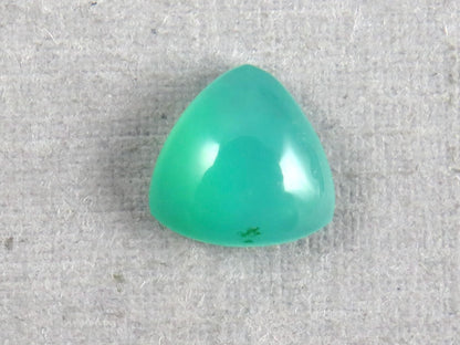 7mm Gem Silica Cabochon Triangle | avg 1.3ct | Per Stone | Peru | CH131 - Gem Enthusiast