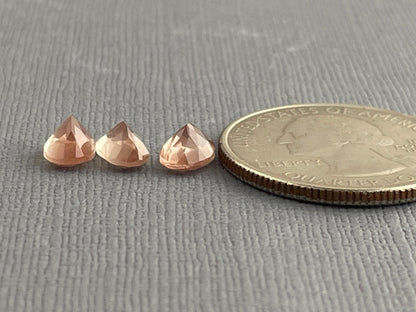 7x5 Oregon Sunstones Oval Trio | 2.48 carats | OSF192 - Gem Enthusiast