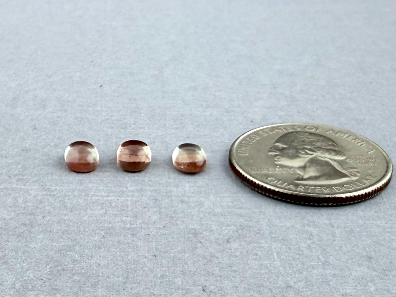 7x5 Schiller Oregon Sunstones Oval Cabochon Lot | Bi - Color | OSC312 - Gem Enthusiast