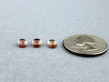 7x5 Schiller Oregon Sunstones Oval Cabochon Lot | Bi - Color | OSC312 - Gem Enthusiast