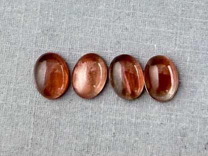 7x5 Schiller Oregon Sunstones Oval Cabochon Lot | OSC311 - Gem Enthusiast